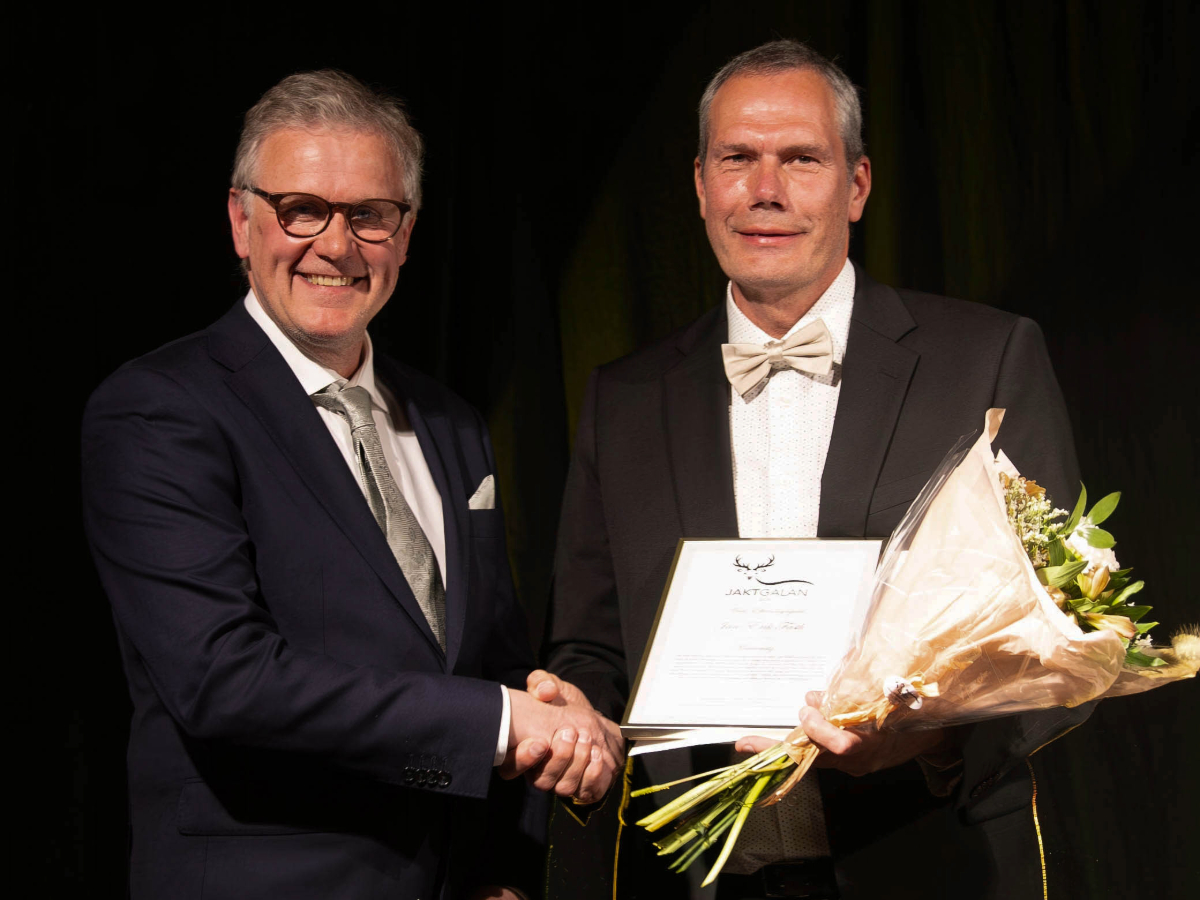 Jan Erik Fasth Jan-Erik Fasth vinnare av årets eftersöksjägare