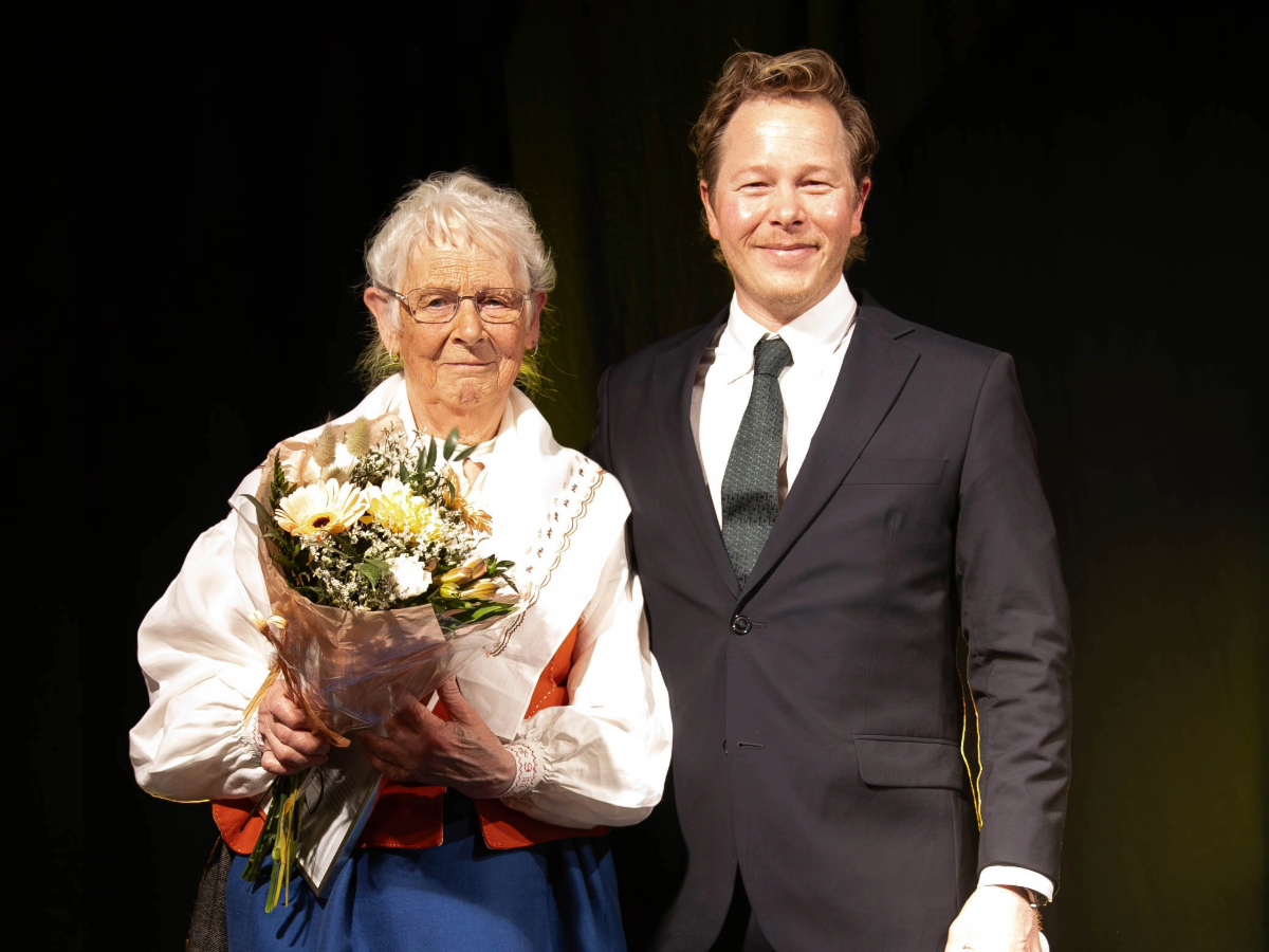 Eva Forsgren Eva Forsgren vinnaren av årets eldsjäl