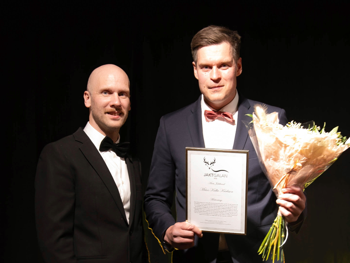 Meios Kalla Karlsson Meios Kalla Karlsson vinnare av årets jakthund