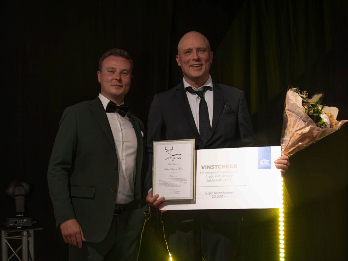 Per-Arne Åhlen Per-Arne Åhlen vinnaren av årets viltvårdare